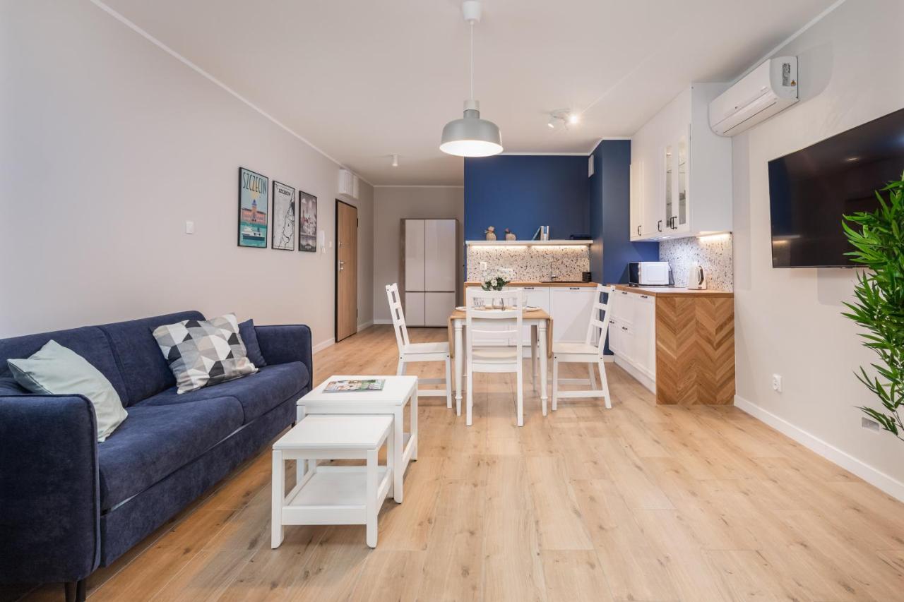 Appartement Old Town Szczecin Blue Extérieur photo